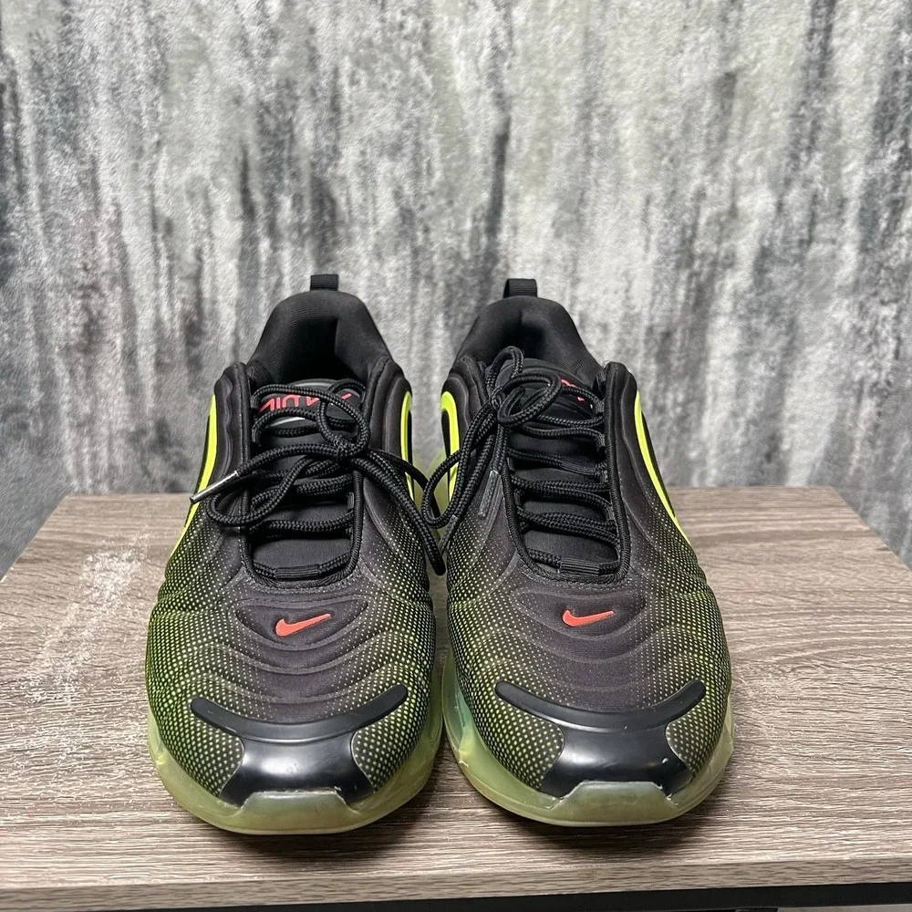 Nike Air Max 720 Neon Collection Volt Green Black Men's Size‎ 11.5 A02924-008